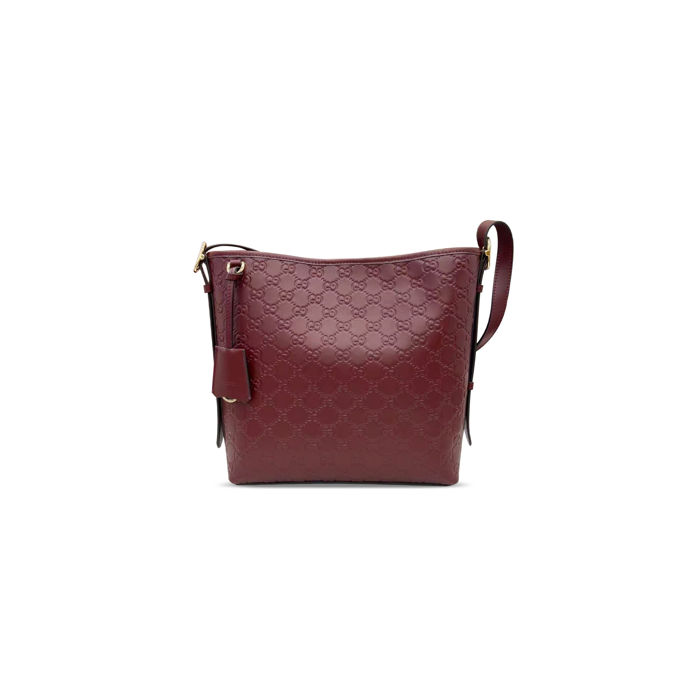 GUCCI GG EMBLEM SMALL SHOULDER BAG 848881 (26*24*10cm)